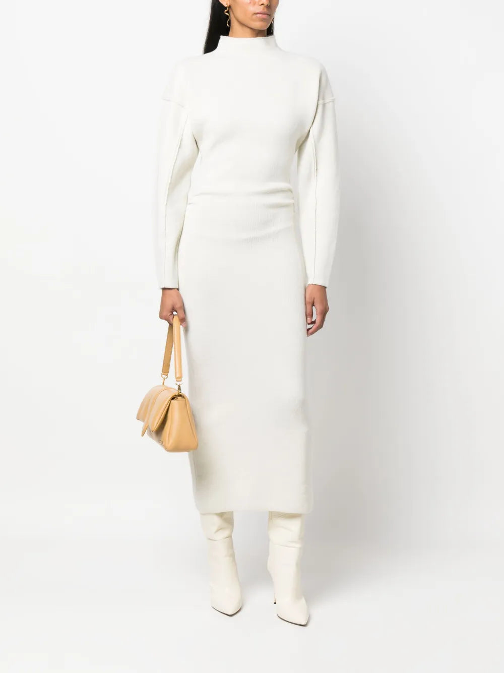 Destree Jade Exposed Seam Midi Dress
