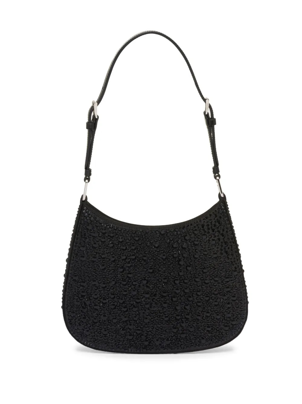 Prada Cleo Crystal Embellished Shoulder Bag