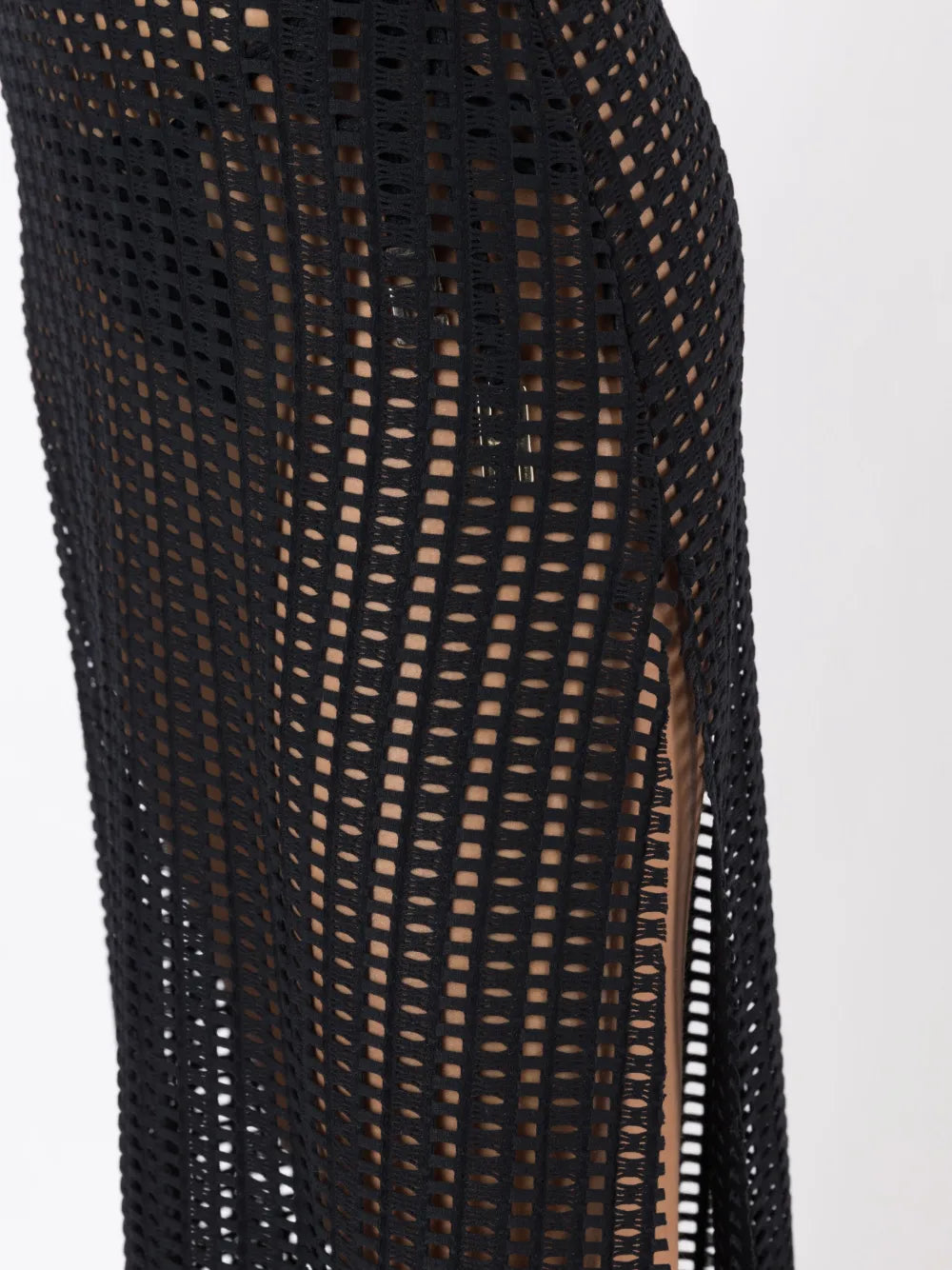 Amir Slama Open Knit Maxi Dress