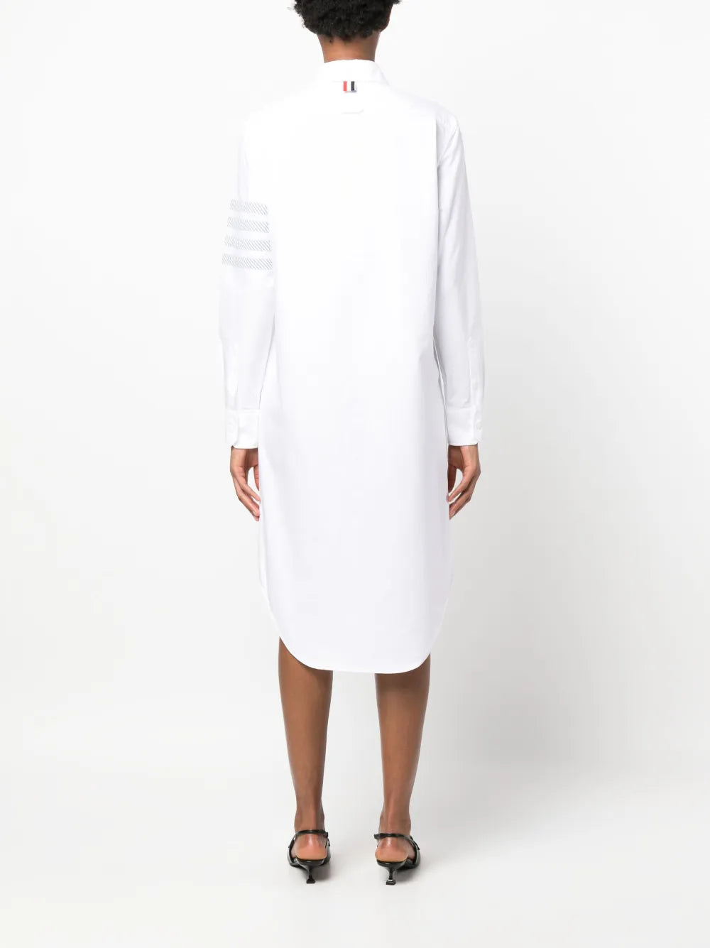 Thom Browne 4 Bar Cotton Shirt Dress