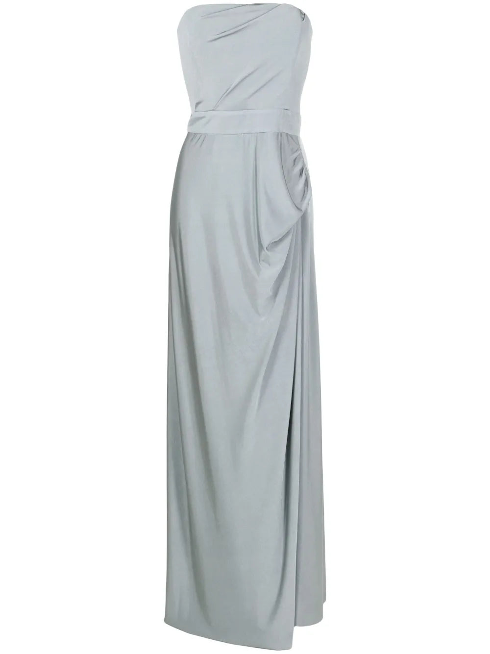 Lethicia Bronstein Mica Draped Back Gown