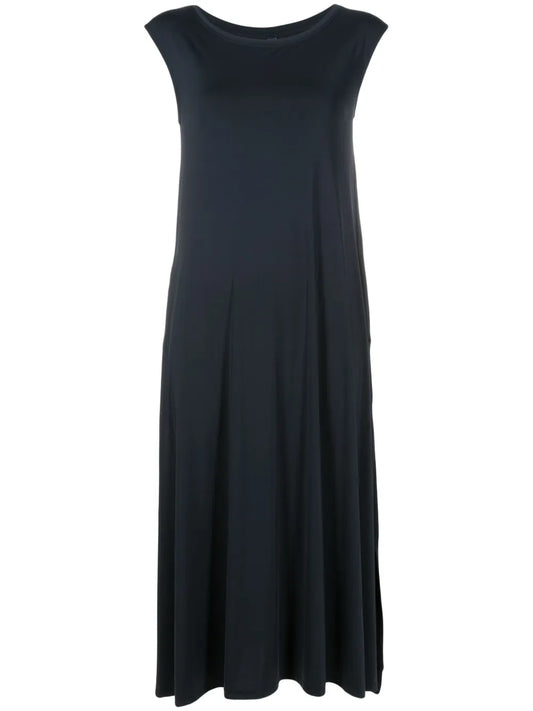 Lygia Nanny Tie Shift Midi Dress