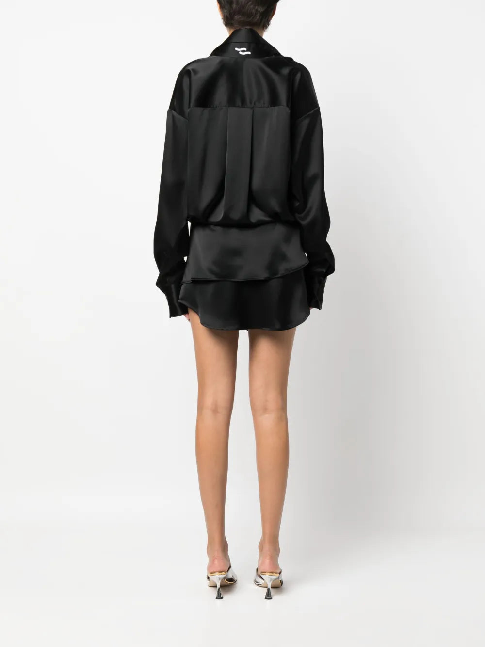Ssheena V Neck Long Sleeve Minidress