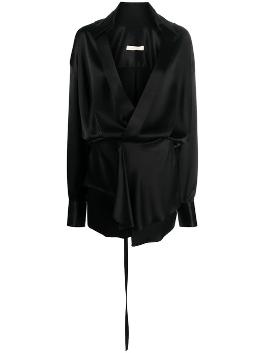 Ssheena V Neck Long Sleeve Minidress