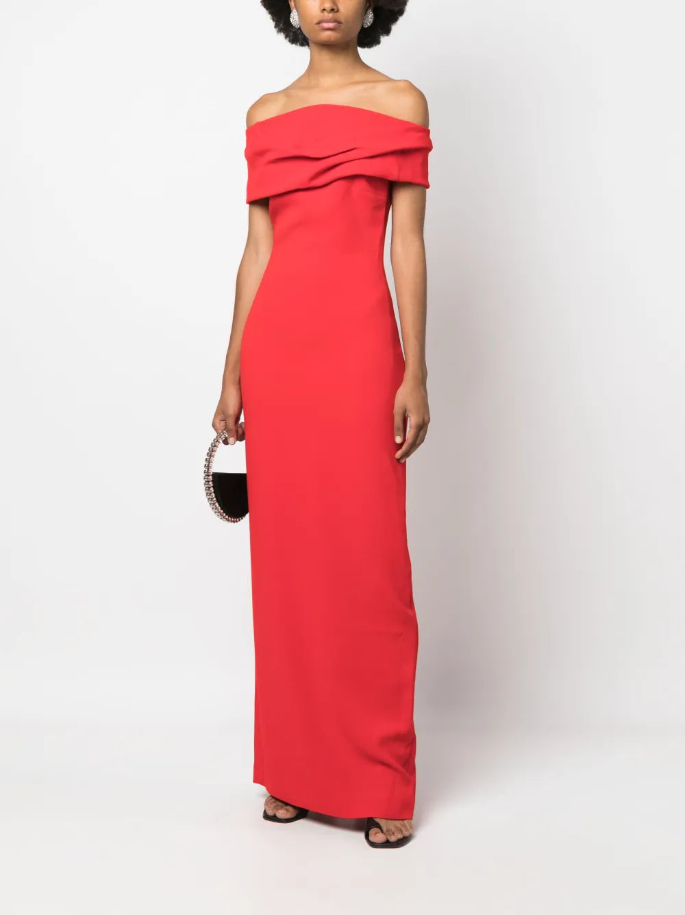Solace London Eva Off Shoulder Maxi Dress