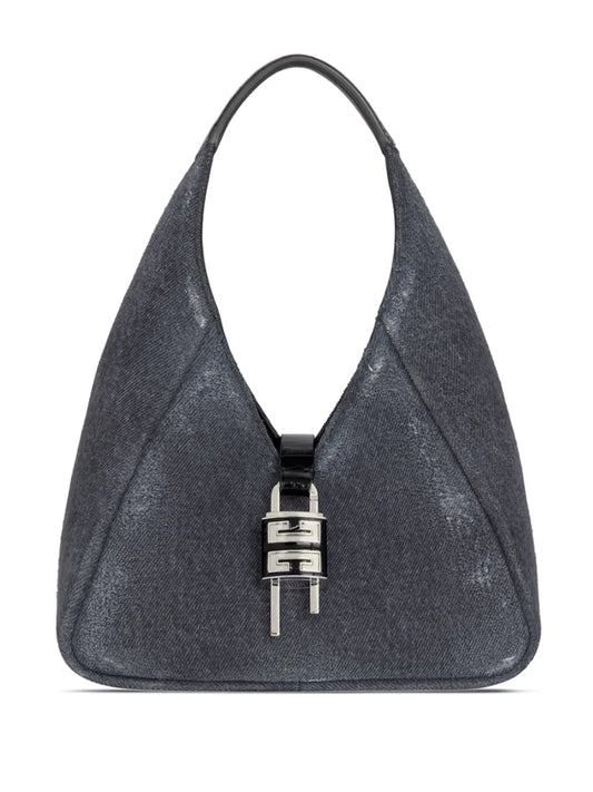 Givenchy Mini G Lock Denim Shoulder Bag