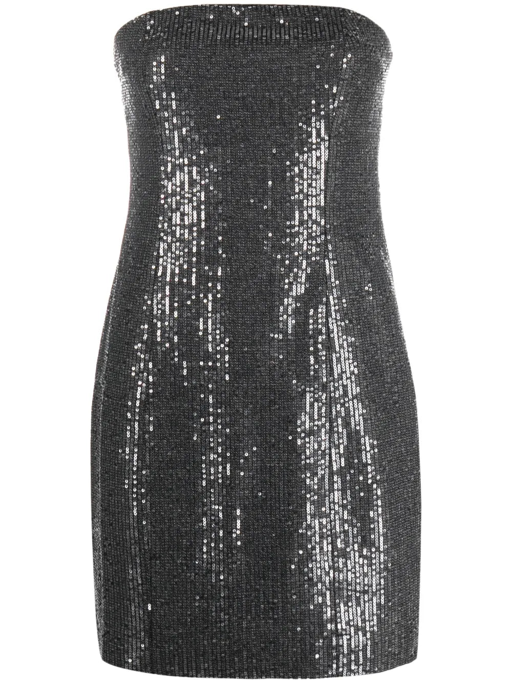 Rotate Birger Christensen Sequin Embellished Strapless Minidress
