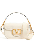 Valentino Garavani Alltime Leather Shoulder Bag