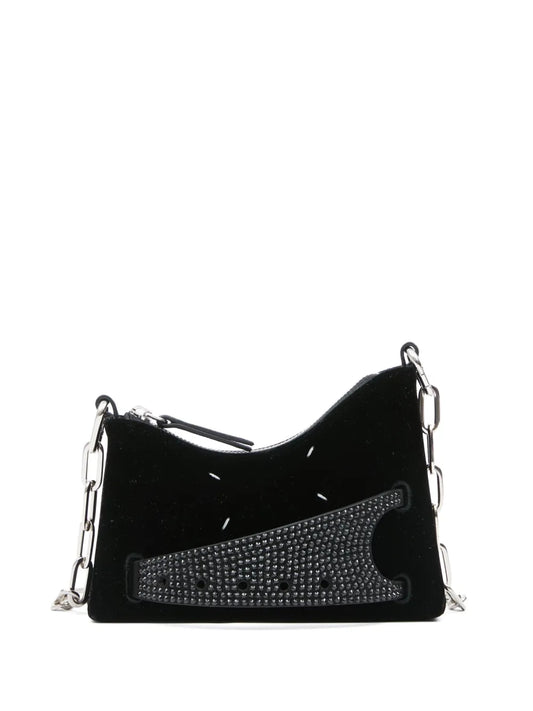 Maison Margiela Small Snatched Leather Shoulder Bag