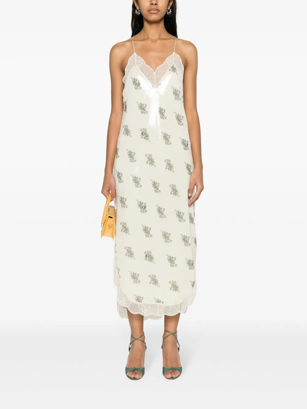 Zadigvoltaire Risty Sequinned Maxi Dress