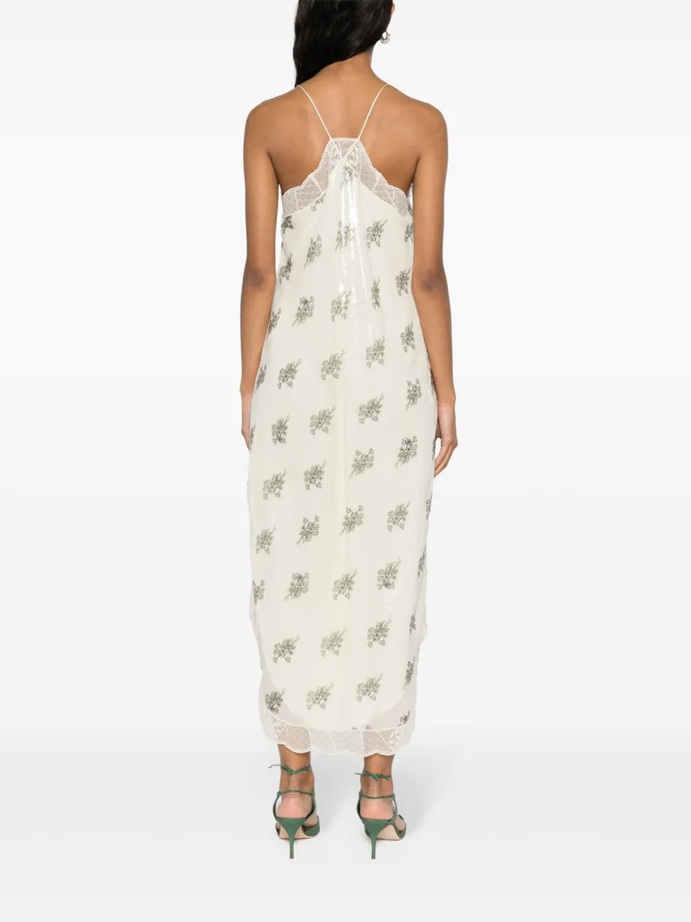 Zadigvoltaire Risty Sequinned Maxi Dress