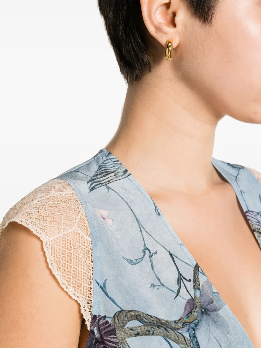 Zadigvoltaire Rolanys Silk Midi Dress