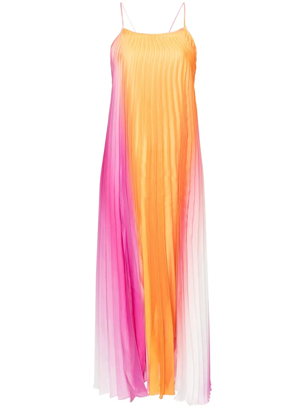 Sandro Plisse Midi Dress