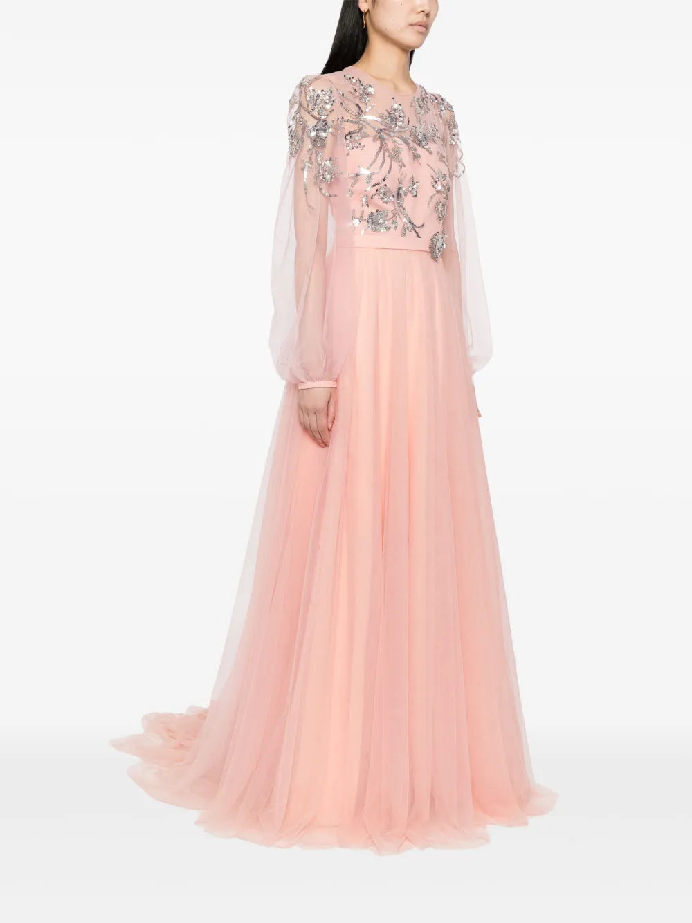 Sachin Babi Freyja Sequin Embellished Gown