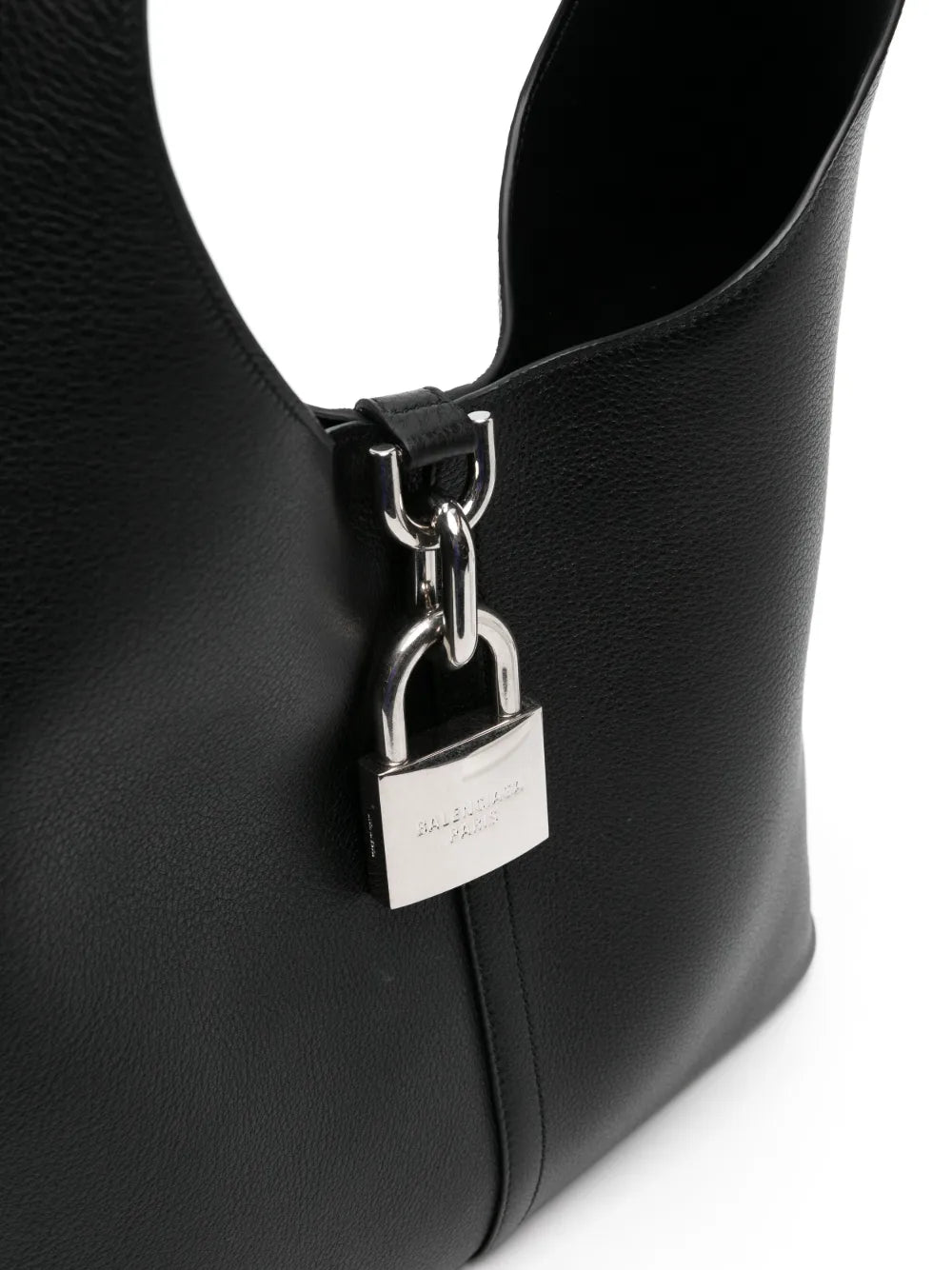 Balenciaga Medium Locker Leather Shoulder Bag