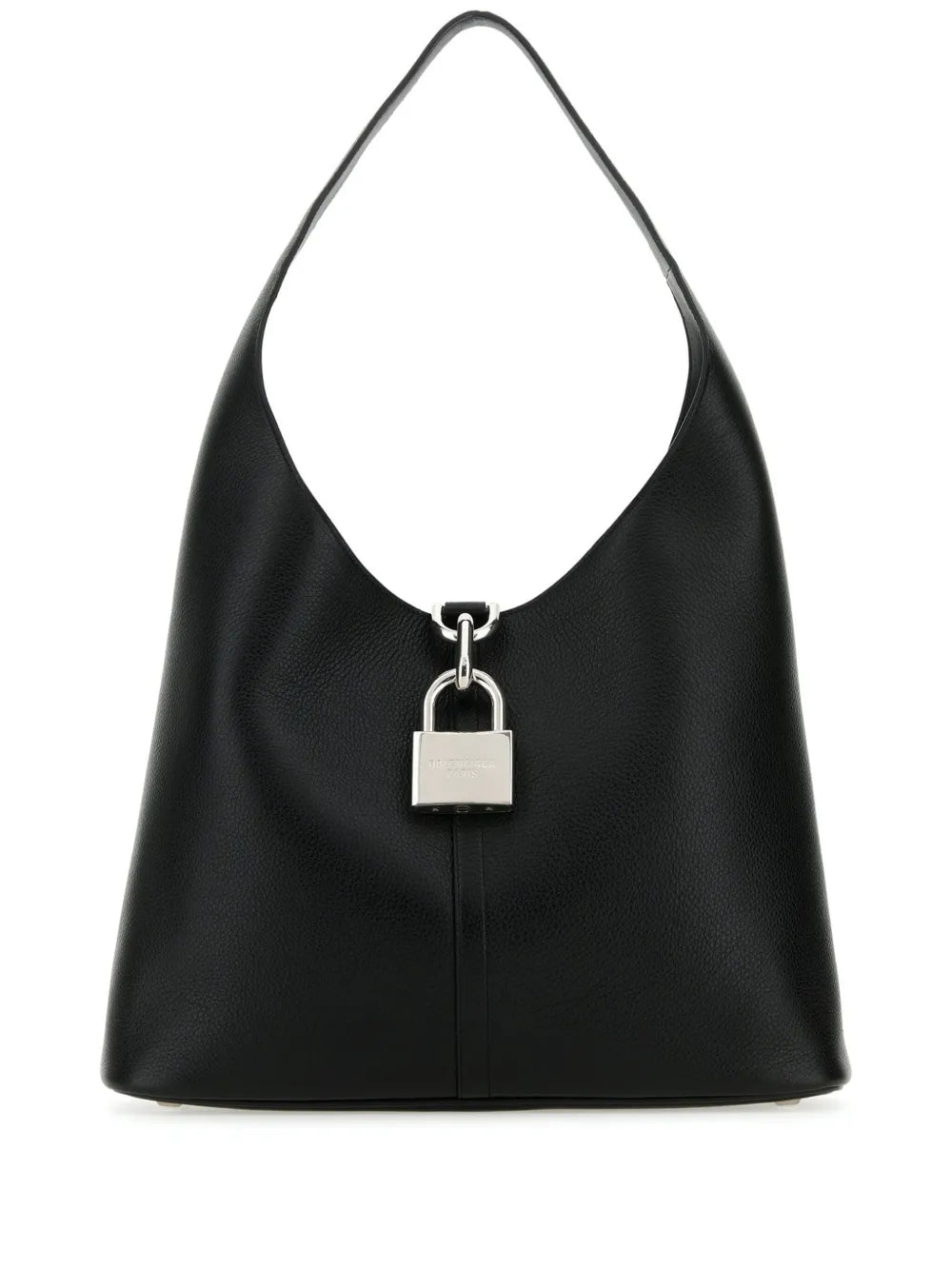 Balenciaga Medium Locker Leather Shoulder Bag