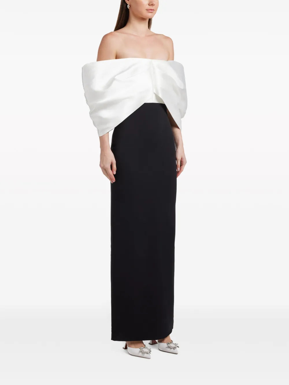 Solace London Filippa Off Shoulder Gown