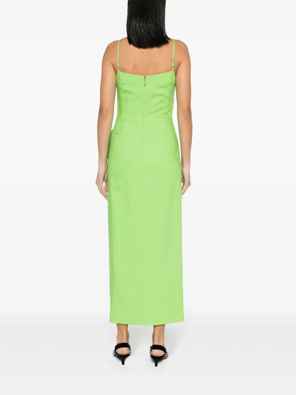 Msgm Gathered Detail Maxi Dress