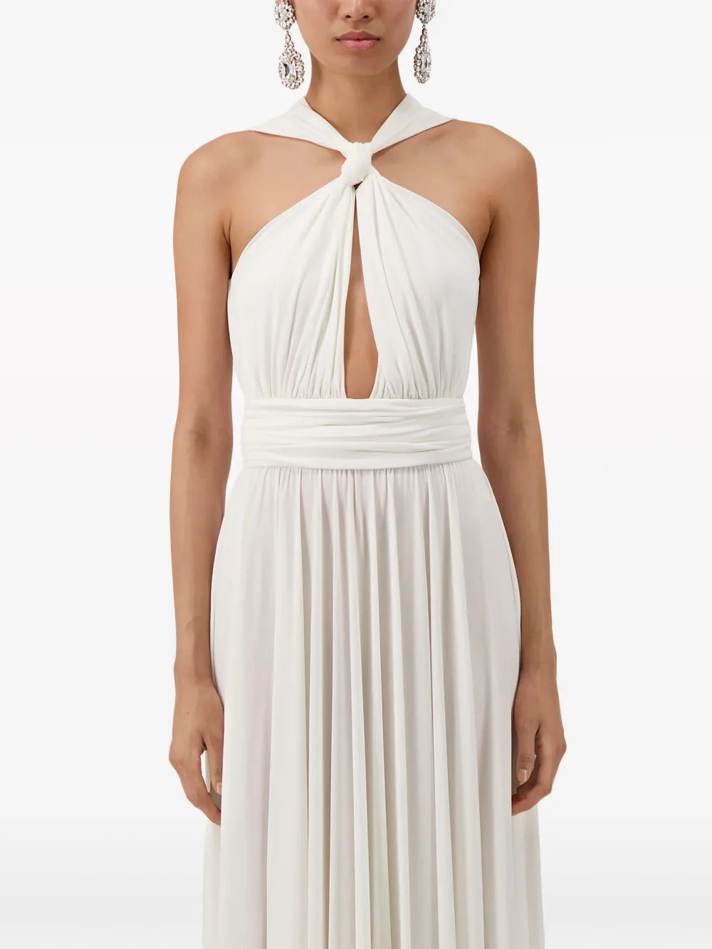 Giambattista Valli Laced Knot Detail Maxi Dress