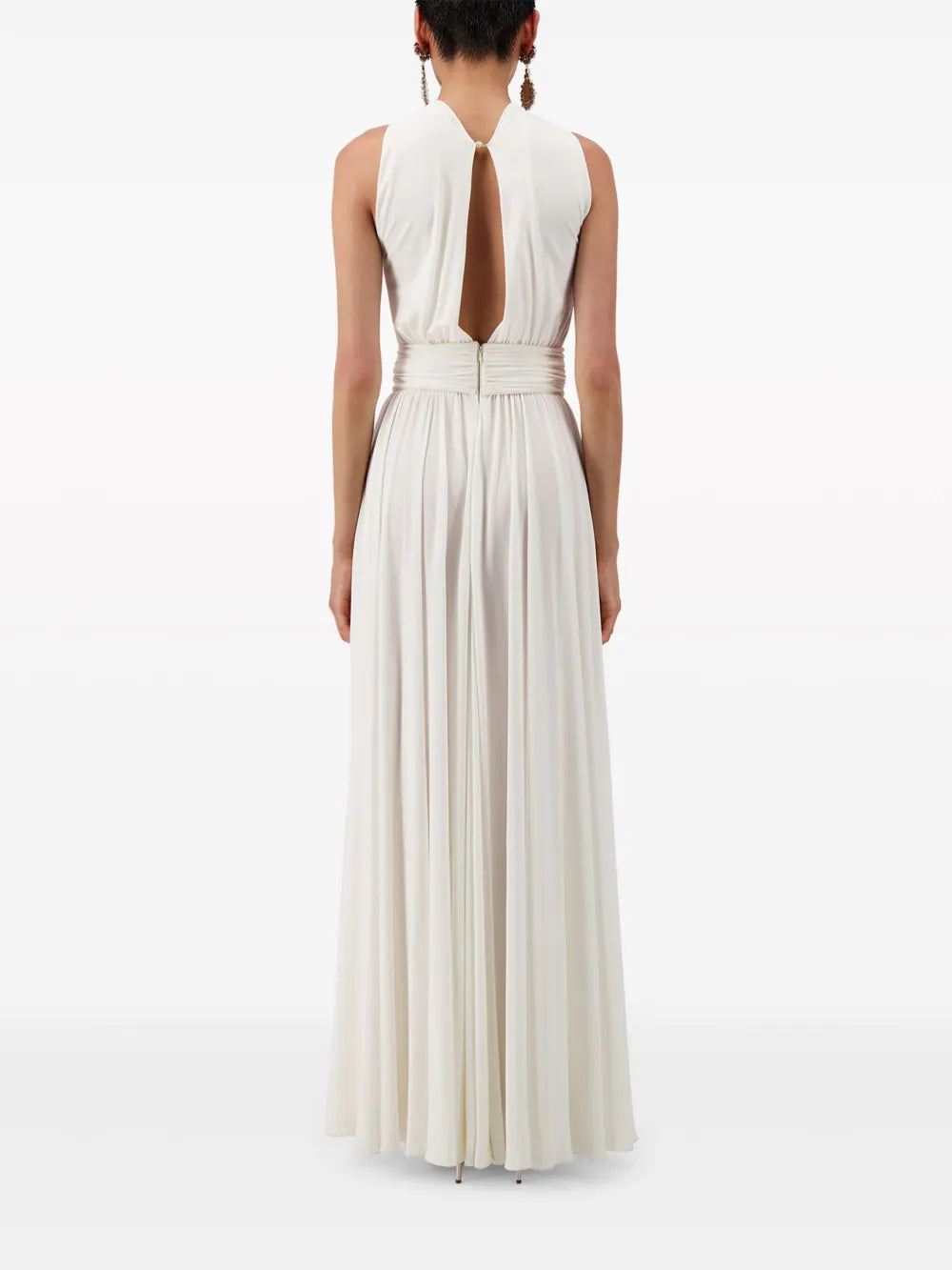 Giambattista Valli Laced Knot Detail Maxi Dress