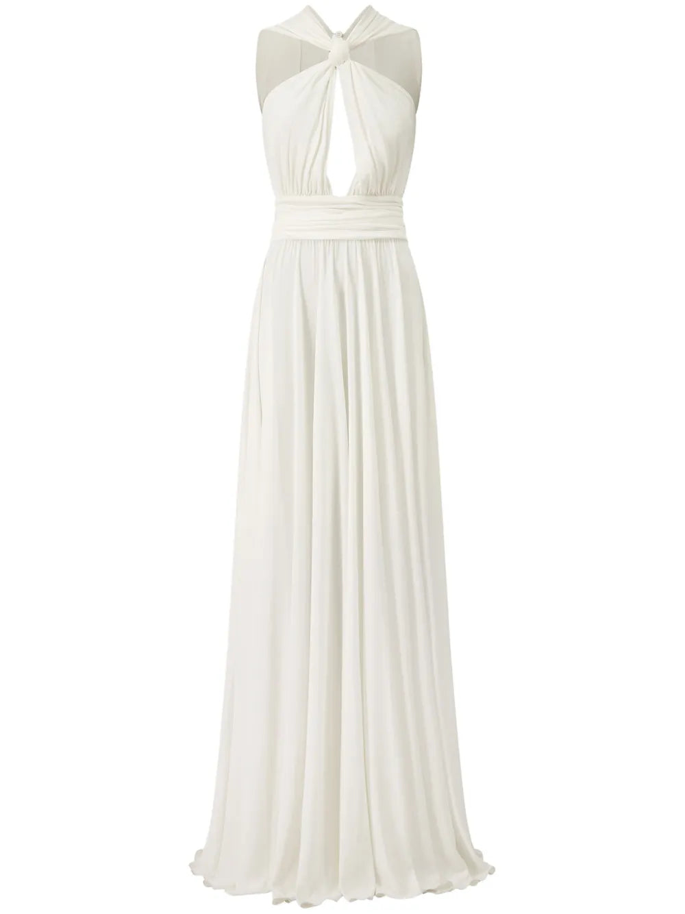 Giambattista Valli Laced Knot Detail Maxi Dress