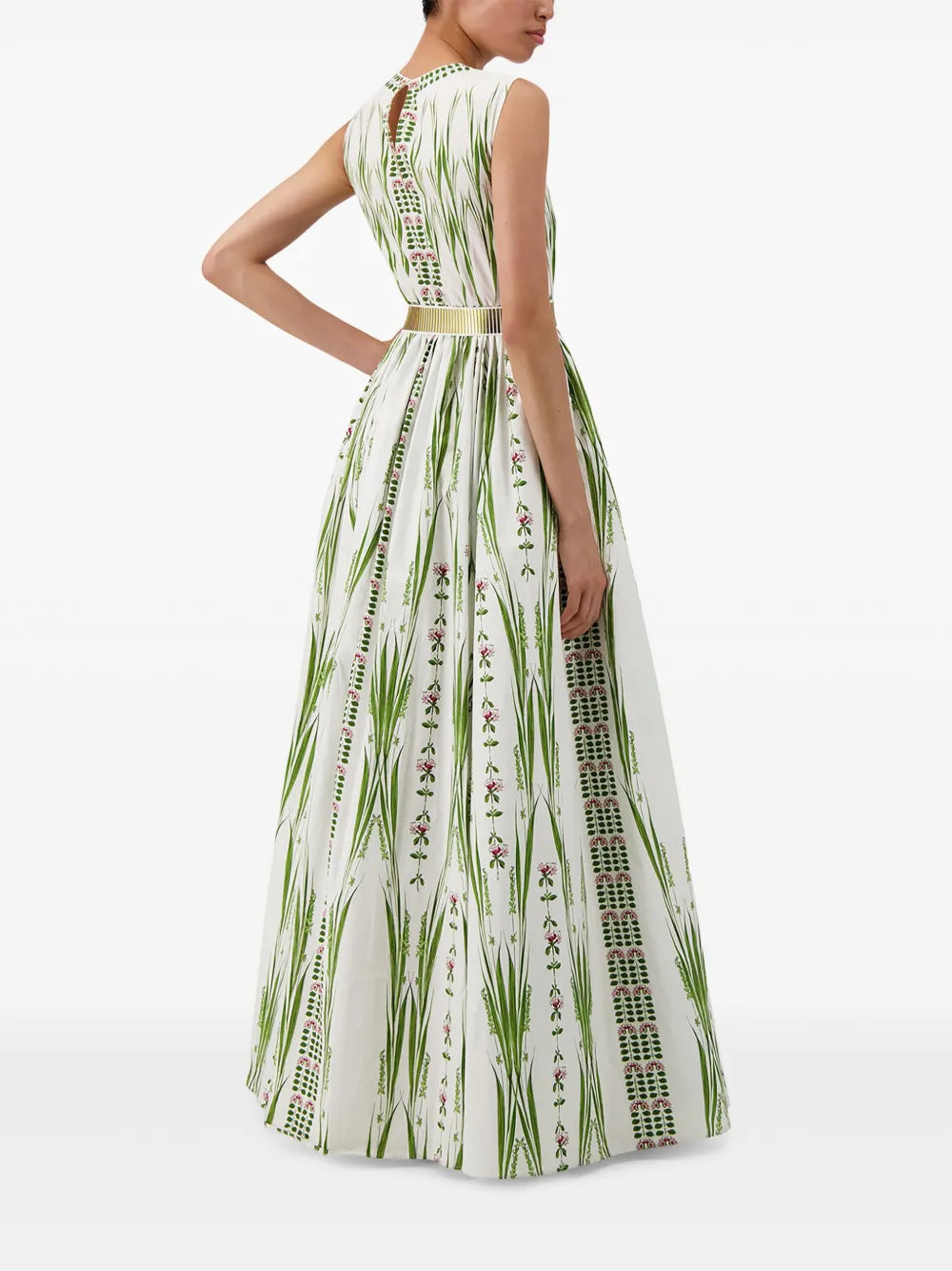 Giambattista Valli Jardin Du Cap Floral Print Maxi Dress