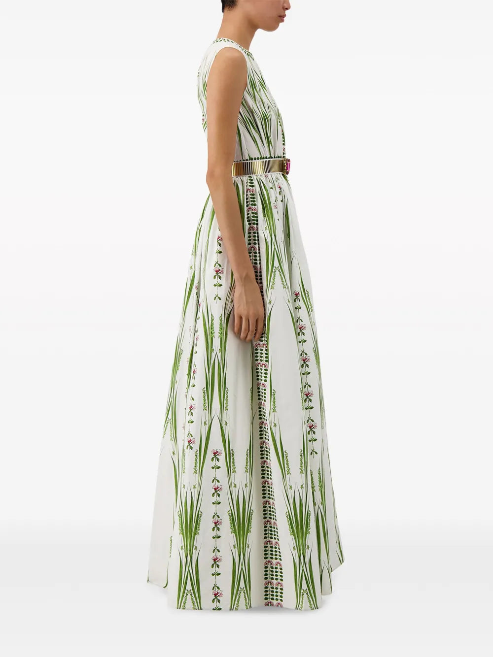 Giambattista Valli Jardin Du Cap Floral Print Maxi Dress