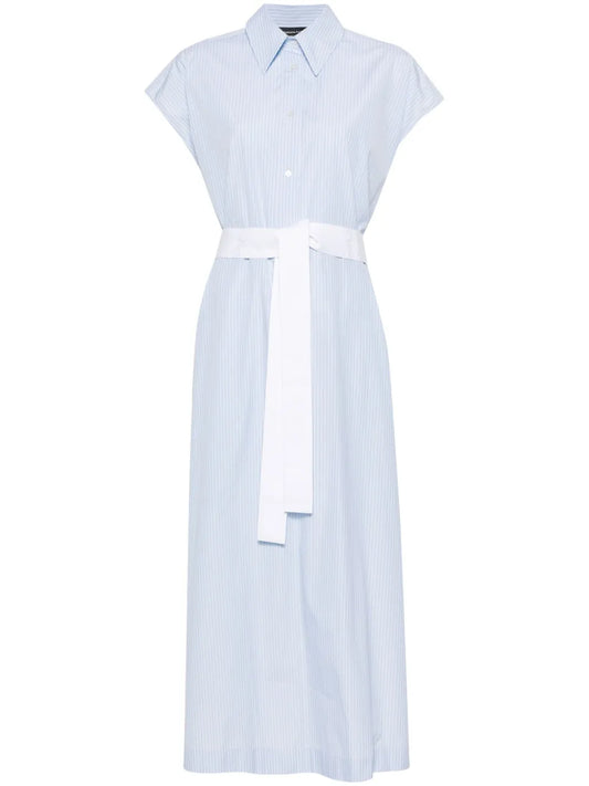 Fabiana Filippi Striped Poplin Shirt Dress