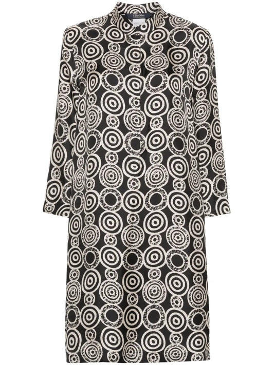 S Max Mara Terry Silk Dress