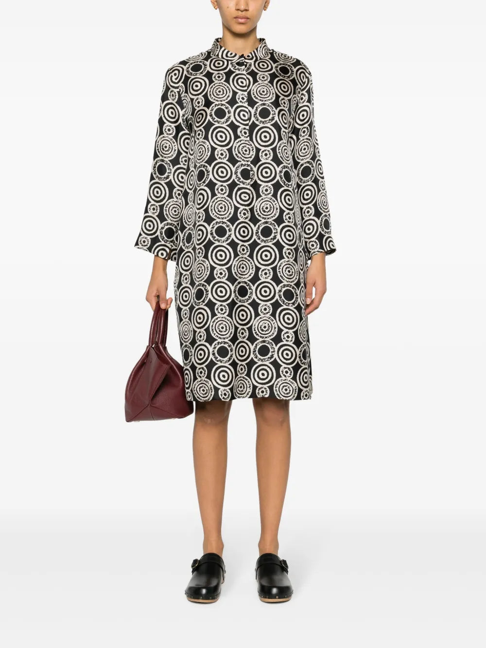S Max Mara Terry Silk Dress