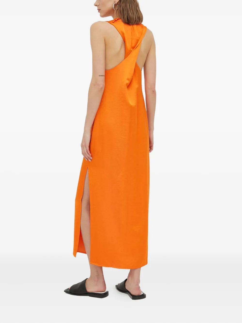 Samsoe Samsoe Side Slit Sleeveless Midi Dress