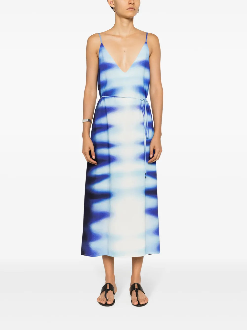 Lenny Niemeyer Abstract Print Midi Dress