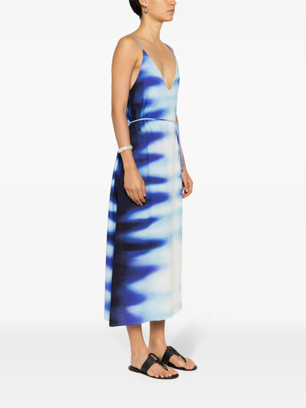 Lenny Niemeyer Abstract Print Midi Dress