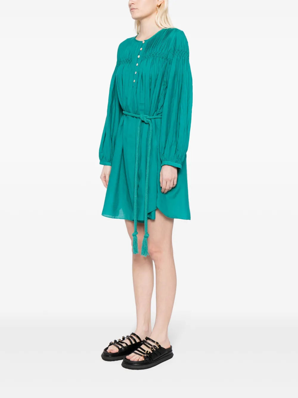 Marant Etoile Adeliani Belted Short Dress
