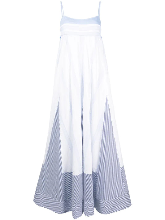 Simkhai Dixie Mutli Stripe Maxi Dress