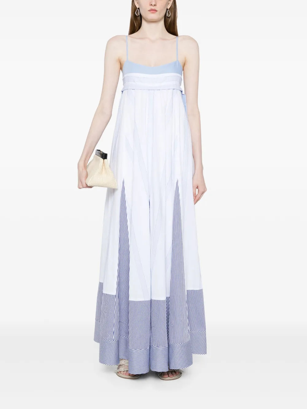Simkhai Dixie Mutli Stripe Maxi Dress