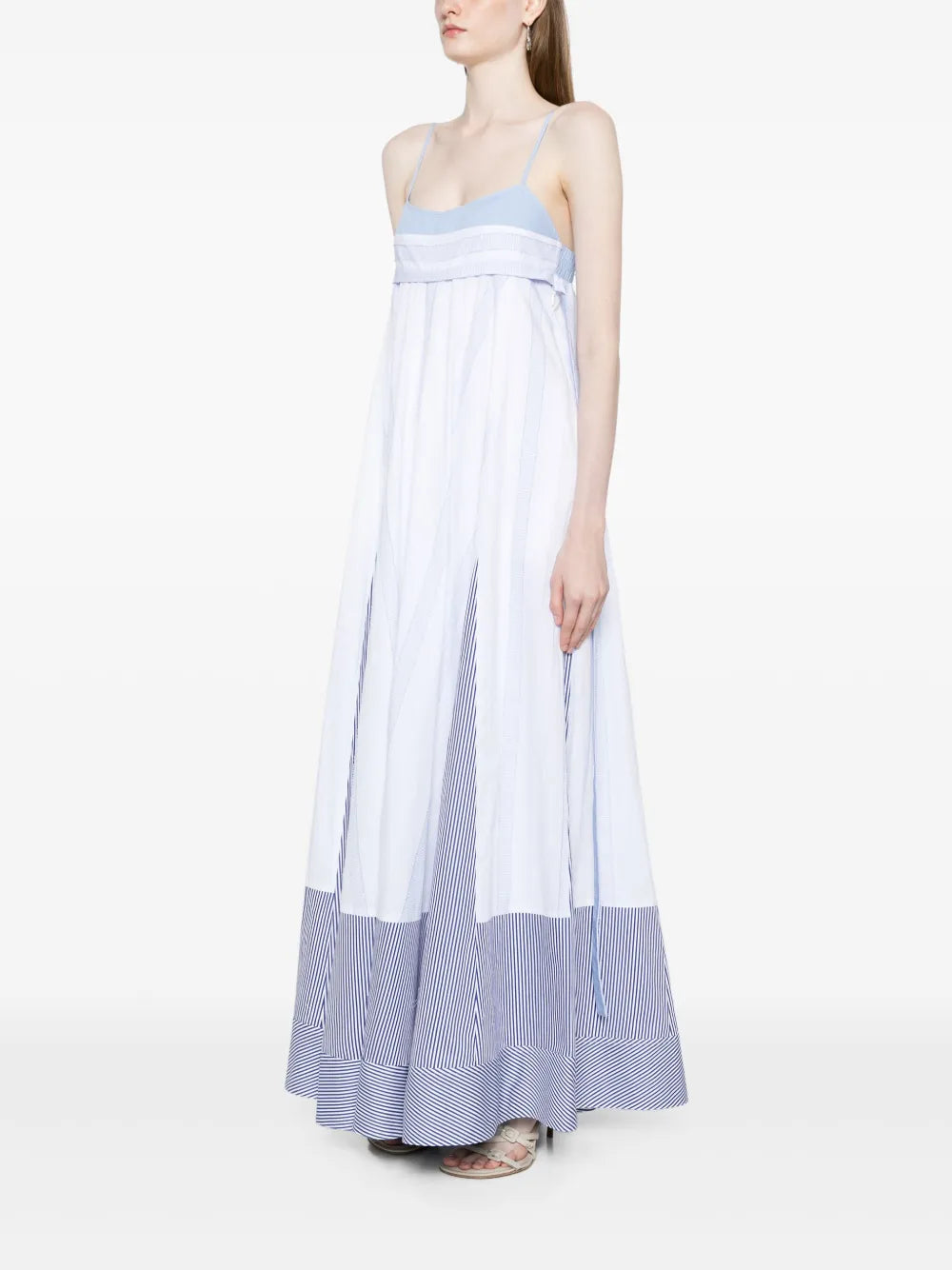Simkhai Dixie Mutli Stripe Maxi Dress