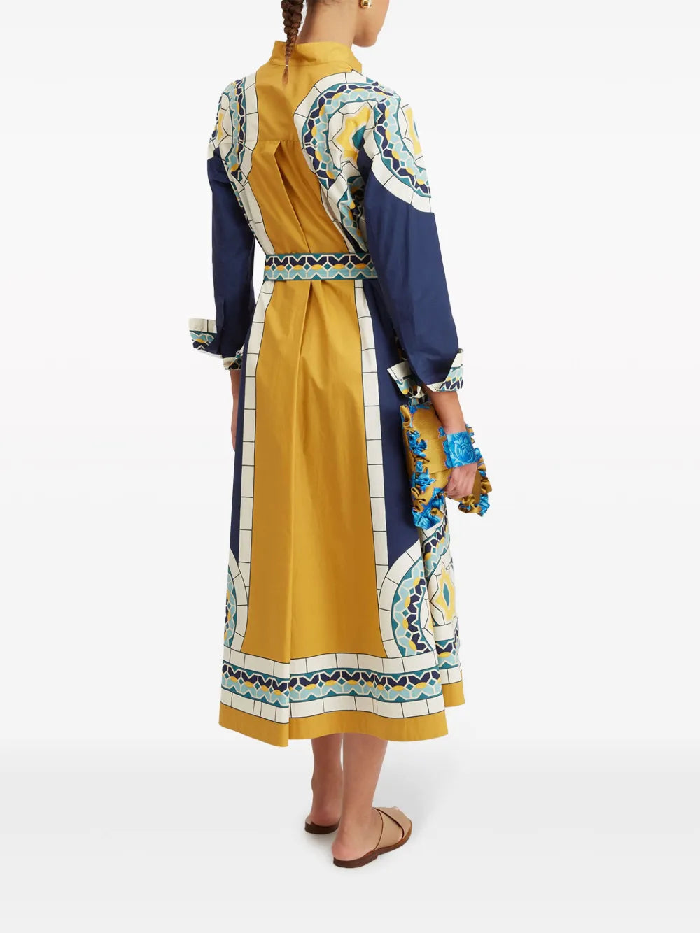 La Doublej Sundowner Cotton Shirt Dress