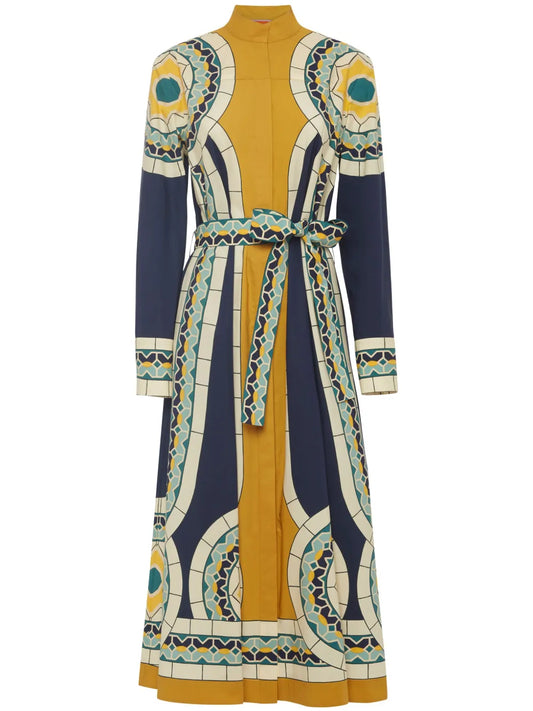 La Doublej Sundowner Cotton Shirt Dress
