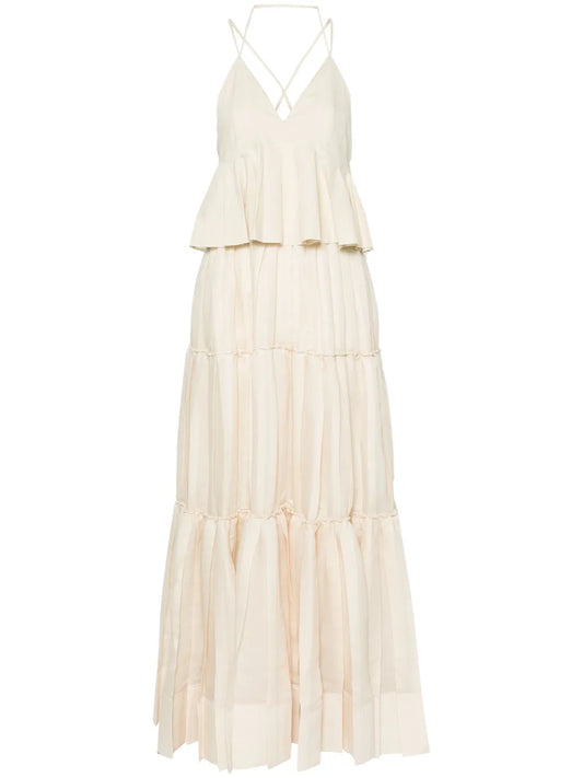 Simkhai Delania Tiered Maxi Dress
