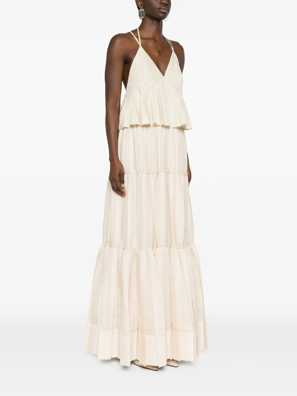 Simkhai Delania Tiered Maxi Dress