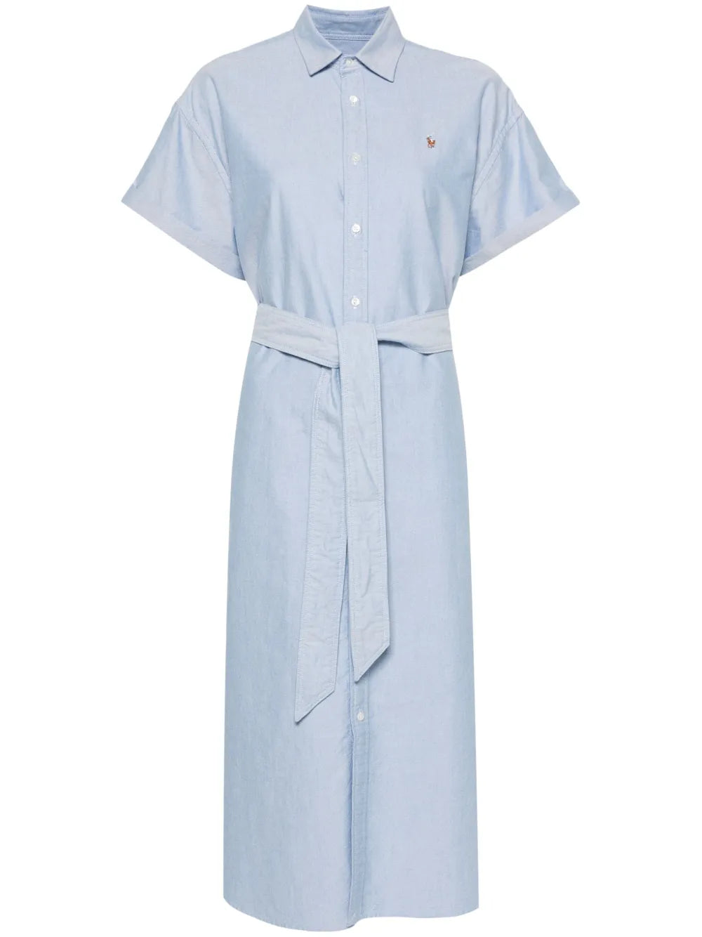 Polo Ralph Lauren Polo Pony Embroidered Shirt Dress