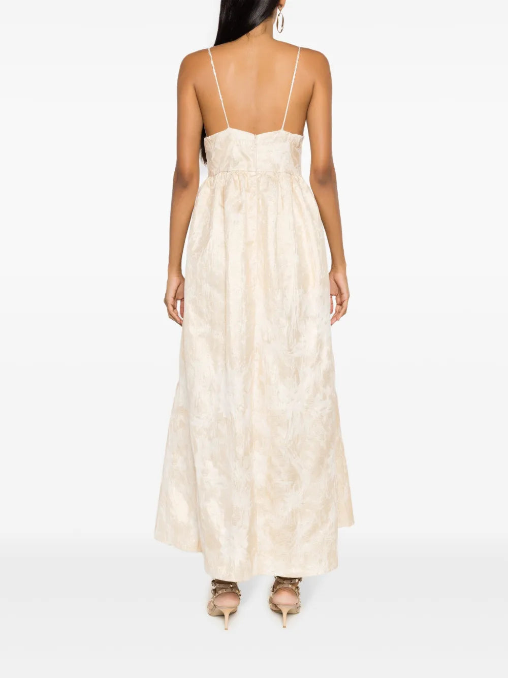 Lethicia Bronstein Bobbie Floral Jacquard Dress