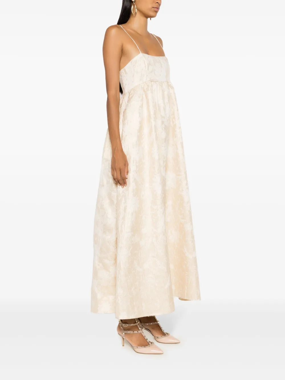 Lethicia Bronstein Bobbie Floral Jacquard Dress