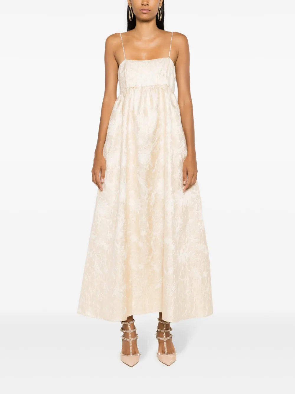 Lethicia Bronstein Bobbie Floral Jacquard Dress