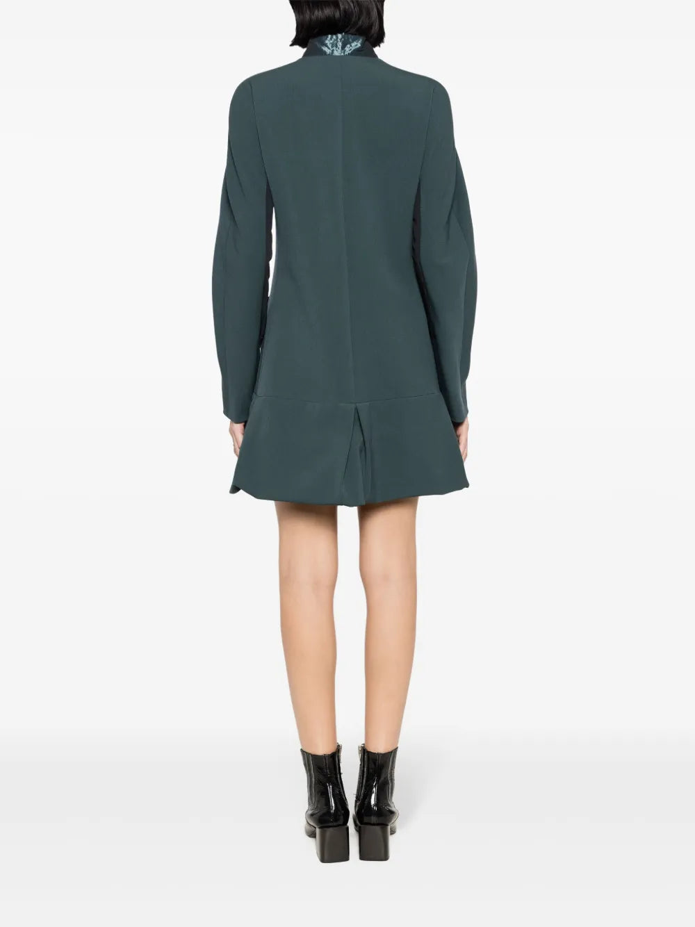 Gloria Coelho Contrasting Panel Minidress