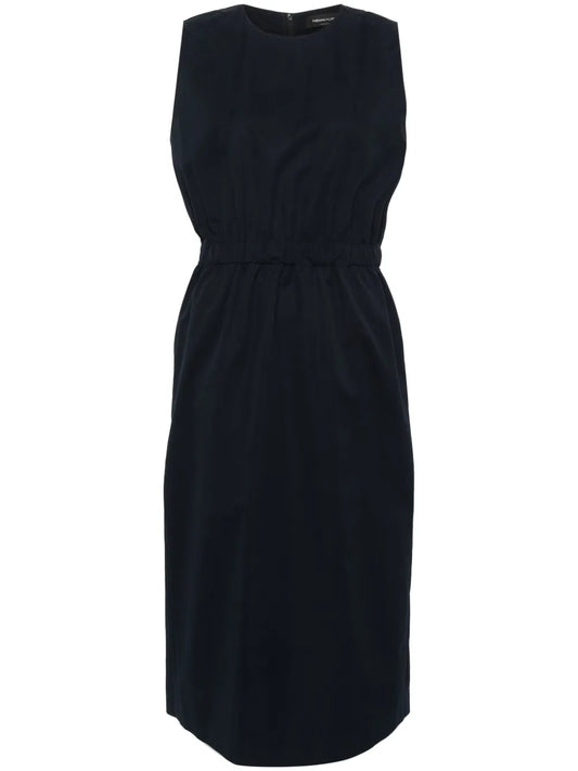 Fabiana Filippi Sleeveless Cotton Midi Dress