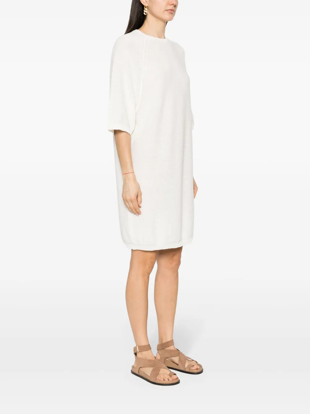 Fabiana Filippi Sequinned Sweater Dress