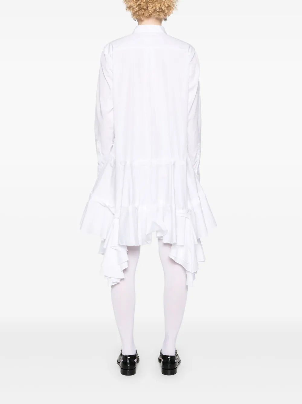 Comme Des Garcons Comme Des Garcons Ruffled Shirt Minidress