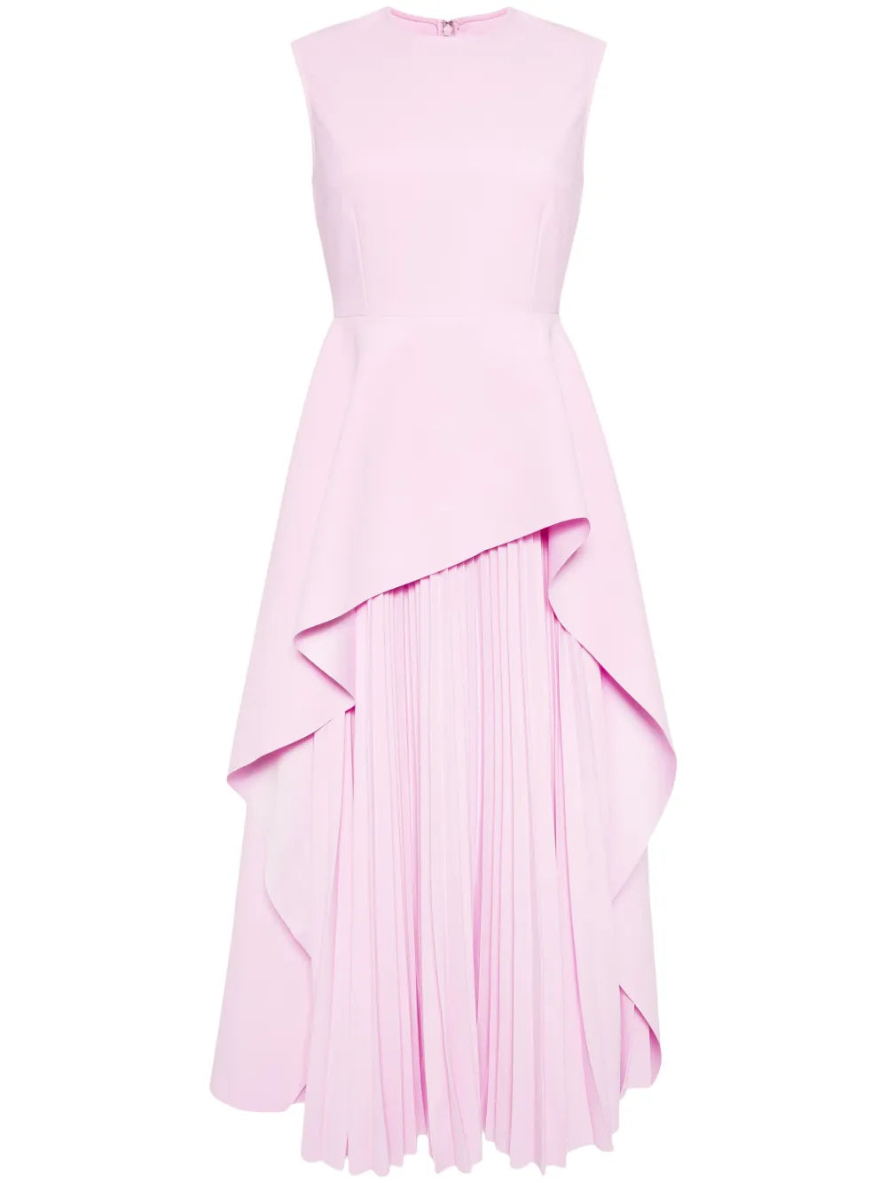 Solace London The Severny Peplum Midi Dress